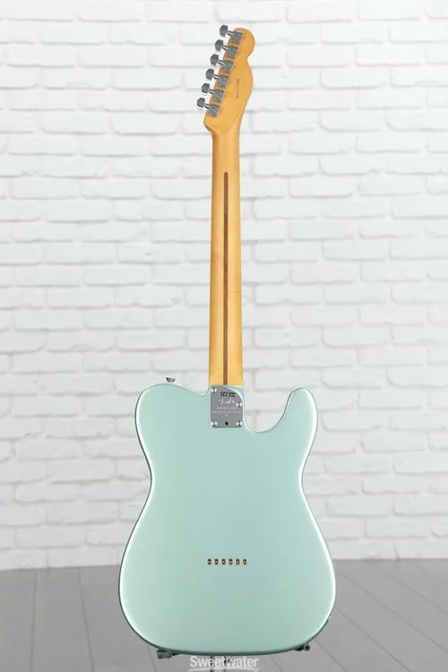  Fender American Professional II Telecaster Left-handed - Mystic Surf Green with Maple Fingerboard