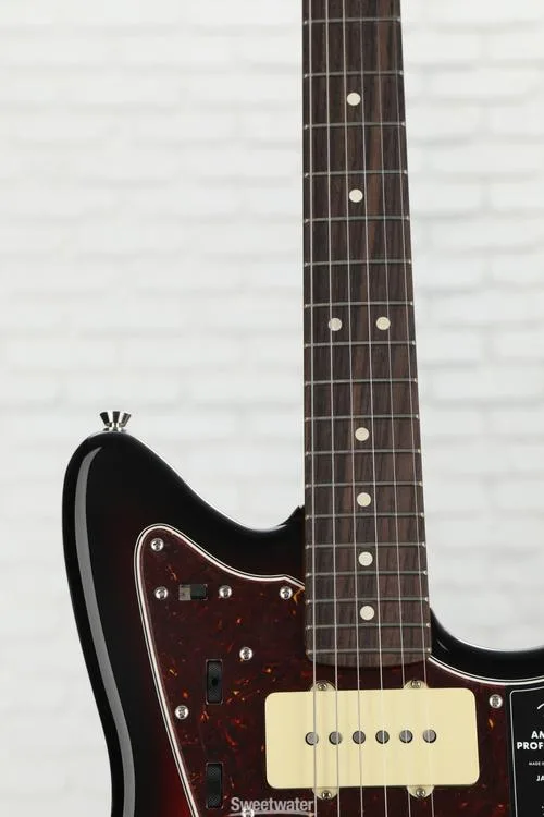  Fender American Professional II Jazzmaster - 3-color Sunburst with Rosewood Fingerboard Demo