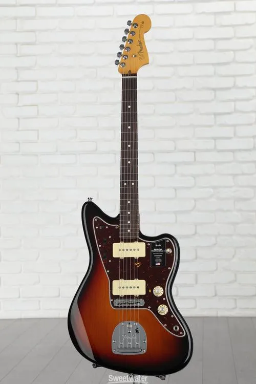  Fender American Professional II Jazzmaster - 3-color Sunburst with Rosewood Fingerboard Demo
