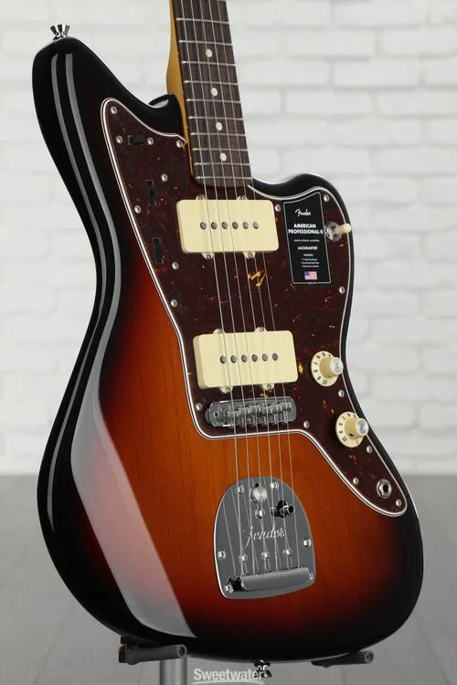  Fender American Professional II Jazzmaster - 3-color Sunburst with Rosewood Fingerboard Demo