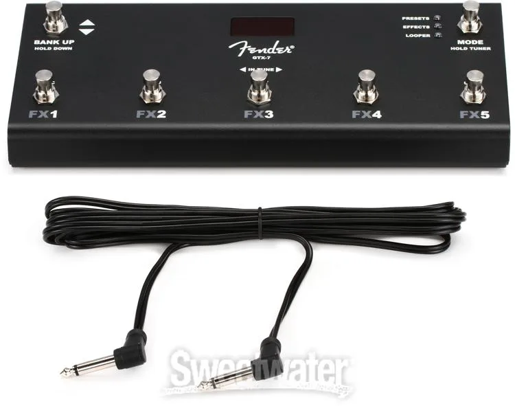  Fender GTX-7 Footswitch For Mustang GTX Amps