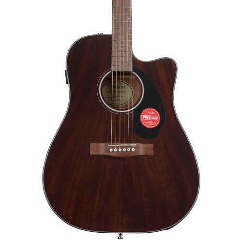  Fender CD-60SCE All Mahogany Acoustic Guitar - Natural