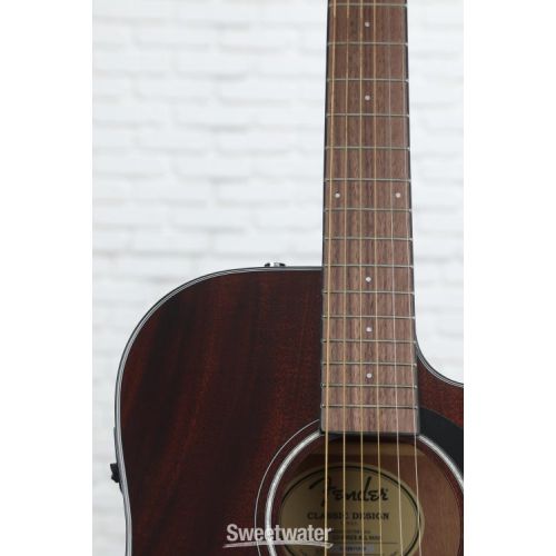  Fender CD-60SCE All Mahogany Acoustic Guitar - Natural