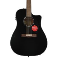 Fender CD-60SCE Acoustic-electric Guitar - Black