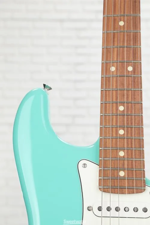  Fender Player Stratocaster Electric Guitar - Sea Foam Green with Pau Ferro Fingerboard