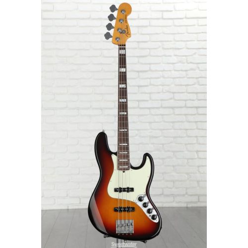  Fender American Ultra Jazz Bass - Ultraburst with Rosewood Fingerboard Demo