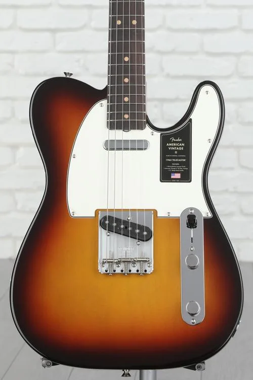 Fender American Vintage II 1963 Telecaster Electric Guitar - 3-tone Sunburst