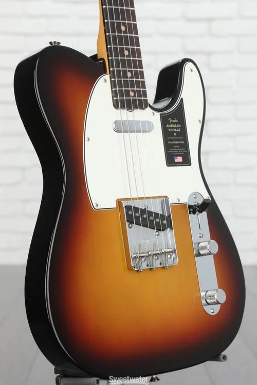  Fender American Vintage II 1963 Telecaster Electric Guitar - 3-tone Sunburst