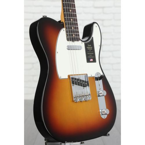  Fender American Vintage II 1963 Telecaster Electric Guitar - 3-tone Sunburst