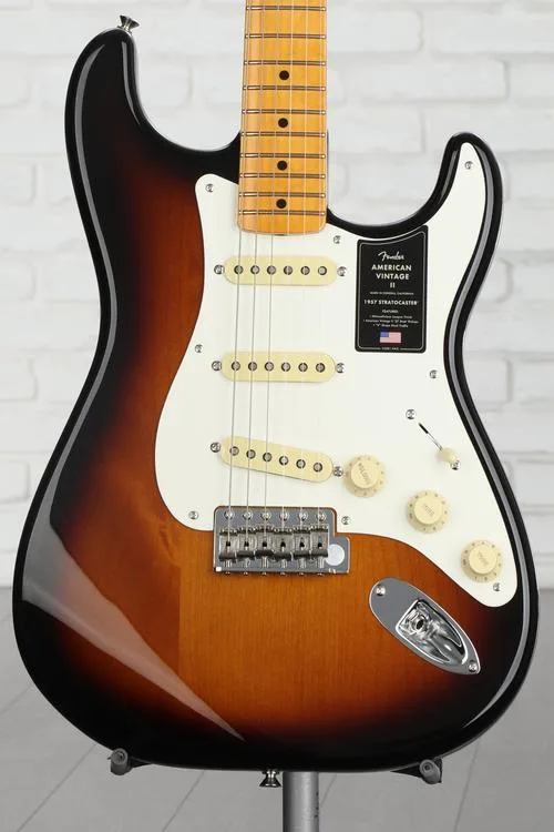 Fender American Vintage II 1957 Stratocaster Electric Guitar - 2-Color Sunburst Demo