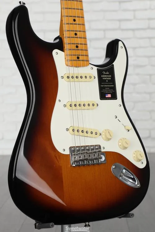  Fender American Vintage II 1957 Stratocaster Electric Guitar - 2-Color Sunburst Demo