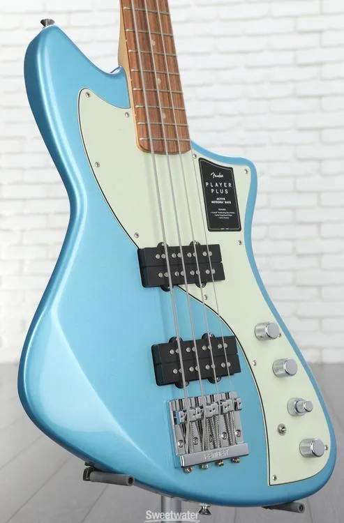  Fender Player Plus Active Meteora Bass - Opal Spark with Pau Ferro Fingerboard Demo