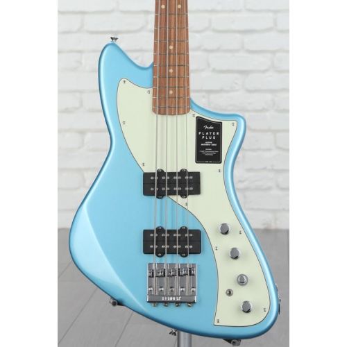  Fender Player Plus Active Meteora Bass - Opal Spark with Pau Ferro Fingerboard Demo