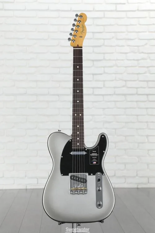  Fender American Professional II Telecaster - Mercury with Rosewood Fingerboard