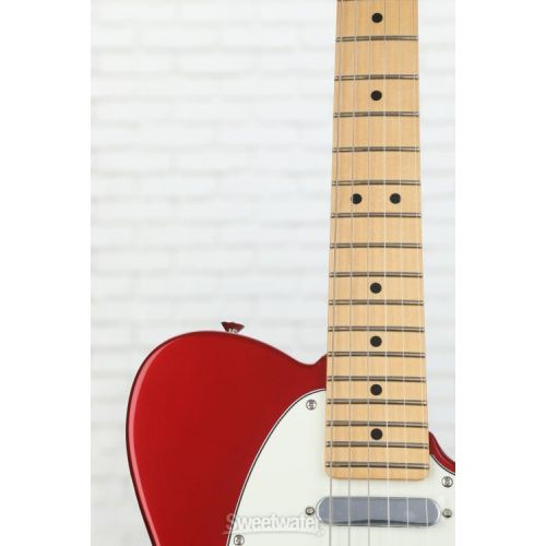  Fender Player Telecaster Solidbody Electric Guitar - Candy Apple Red with Maple Fingerboard