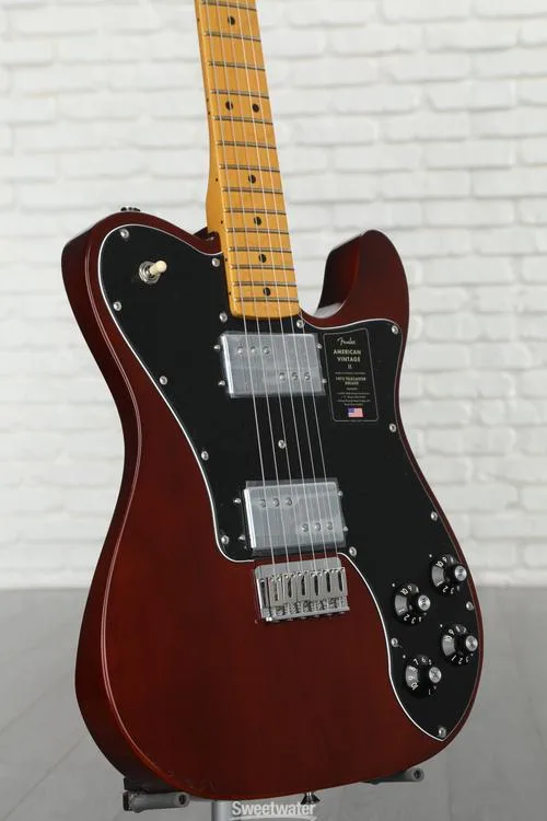  Fender American Vintage II 1975 Telecaster Deluxe Electric Guitar - Mocha