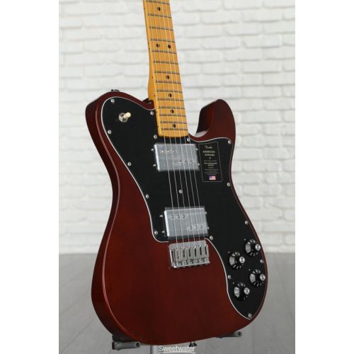  Fender American Vintage II 1975 Telecaster Deluxe Electric Guitar - Mocha