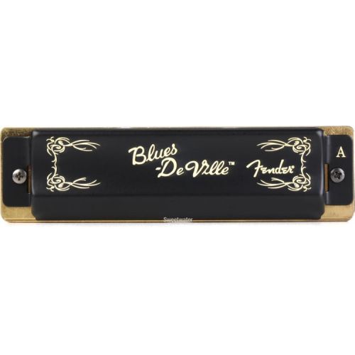  Fender Blues DeVille Harmonica 3-pack with Case