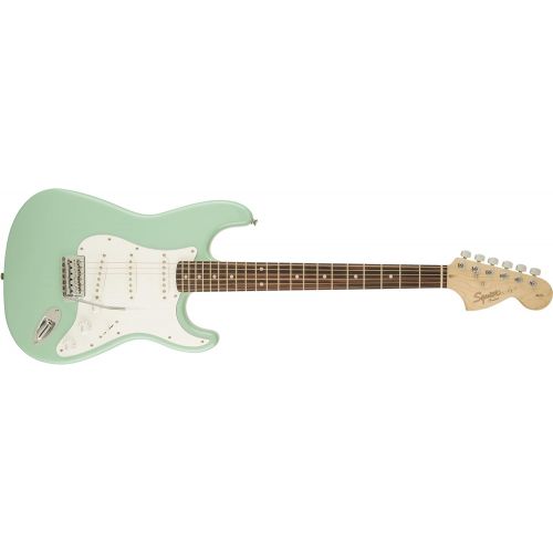  Squier by Fender Affinity Series Stratocaster HSS Electric Guitar - Laurel Fingerboard - Olympic White