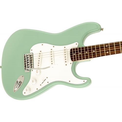  Squier by Fender Affinity Series Stratocaster Electric Guitar - Laurel Fingerboard - Surf Green