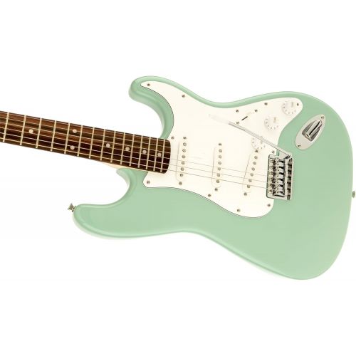 Squier by Fender Affinity Series Stratocaster Electric Guitar - Laurel Fingerboard - Surf Green
