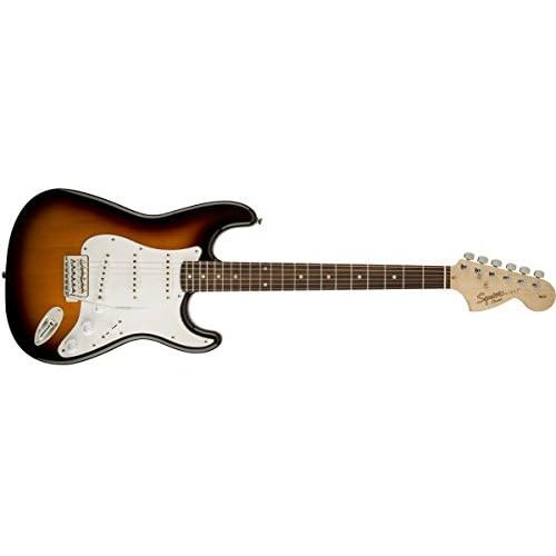  Fender Squier by Fender Affinity Series Stratocaster Electric Guitar - Laurel Fingerboard - Brown Sunburst