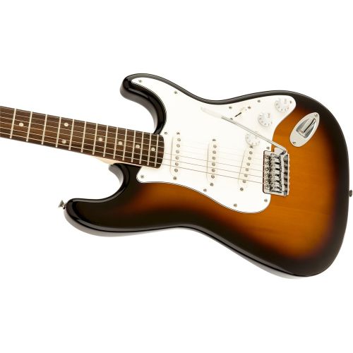  Fender Squier by Fender Affinity Series Stratocaster Electric Guitar - Laurel Fingerboard - Brown Sunburst