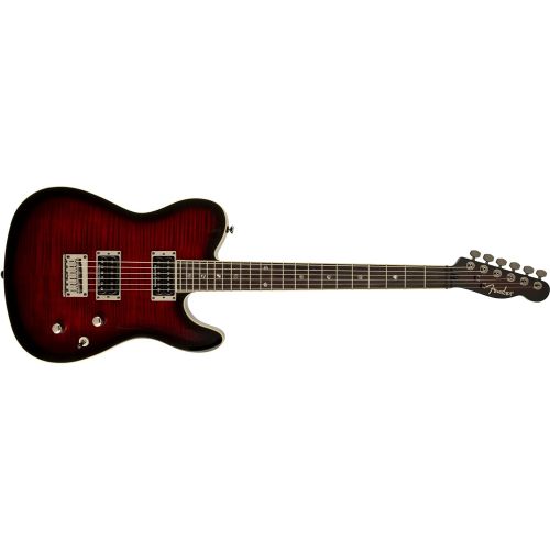  Fender Special Edition Custom Telecaster FMT HH - Laurel Fingerboard - Black Cherry Burst