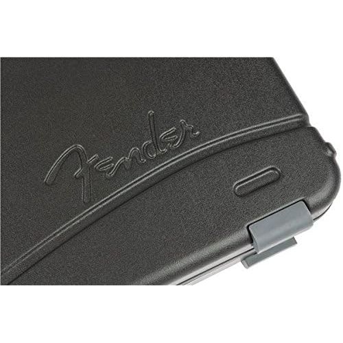  Fender Deluxe Molded Jazz and Precision Electric Bass Guitar Case - Black