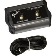 Fender 2-Button Footswitch: Channel/Chorus On/Off with 1/4 Inch Jack