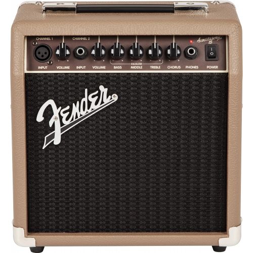  Fender Acoustasonic 15  15 Watt Acoustic Guitar Amplifier