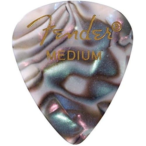  Fender 351 Shape Premium Picks (144 Pack) for electric guitar, acoustic guitar, mandolin, and bass