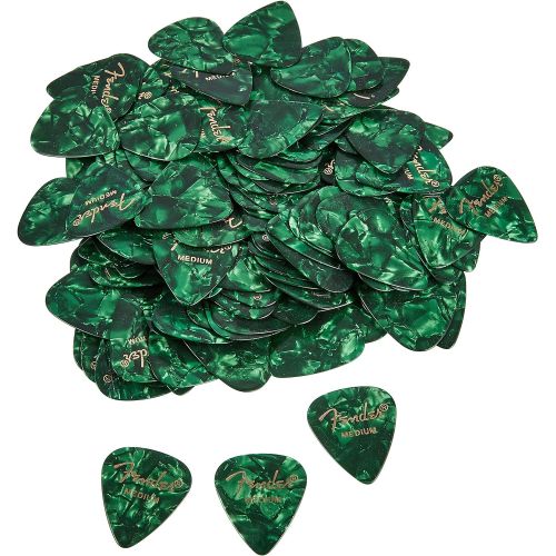  Fender 351 Shape Premium Picks (144 Pack) for electric guitar, acoustic guitar, mandolin, and bass