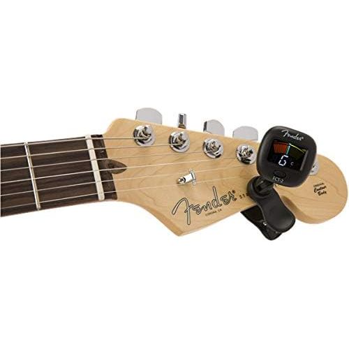  [아마존베스트]Fender FCT-2 Pro Color Clip-On Tuner Bundle with 24pk Fender Guitar Picks and Fender Play