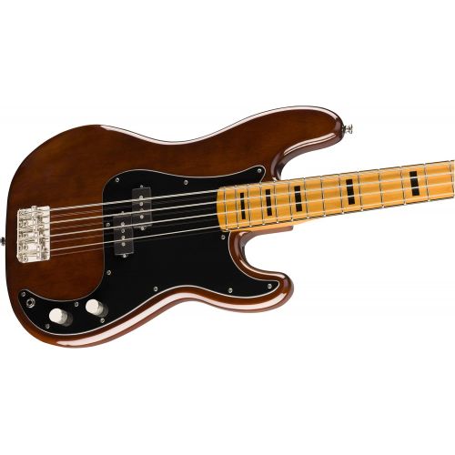  [아마존베스트]Squier by Fender Classic Vibe 70s Precision Bass - Maple - Walnut
