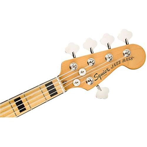  [아마존베스트]Squier by Fender Classic Vibe 70s Jazz Bass V - Maple - Black