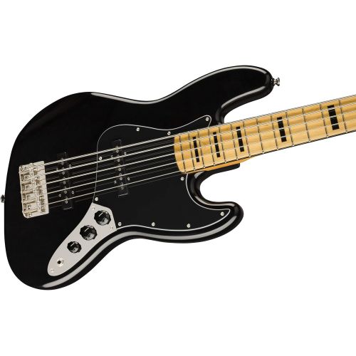  [아마존베스트]Squier by Fender Classic Vibe 70s Jazz Bass V - Maple - Black