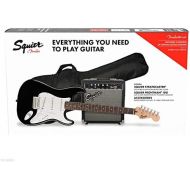 [아마존베스트]Fender Squier Stratocaster Pack BLK with Frontman 10G Bag and Accessories