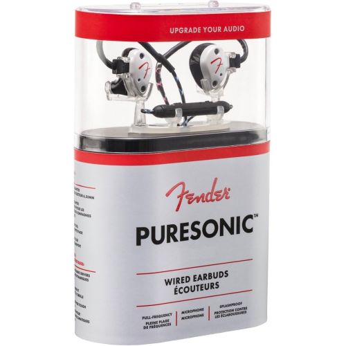  Fender PureSonic in-Ear Headphones and Monitors, White