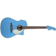 Fender Sonoran SCE Dreadnought Cutaway Acoustic-Electric Guitar - Lake Placid Blue