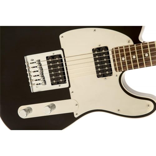  Squier by Fender J5 Signature Series Telecaster Electric Guitar - Laurel Fingerboard - Black