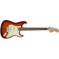 Squier by Fender Standard Stratocaster Electric Guitar - Laurel Fingerboard - Cherry Sunburst