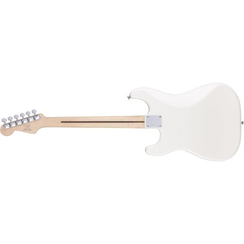  Squier by Fender Bullet Stratocaster Beginner Hard Tail Electric Guitar - White