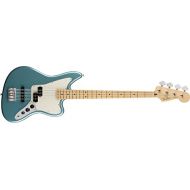 Fender Player Jaguar Electric Bass Guitar - Maple Fingerboard - Tidepool