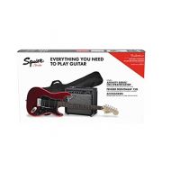 Squier by Fender Affinity Stratocaster Beginner Pack, Laurel Fingerboard, Candy Apple Red, with Gig Bag, Amp, Strap, Cable, Picks, and Fender Play