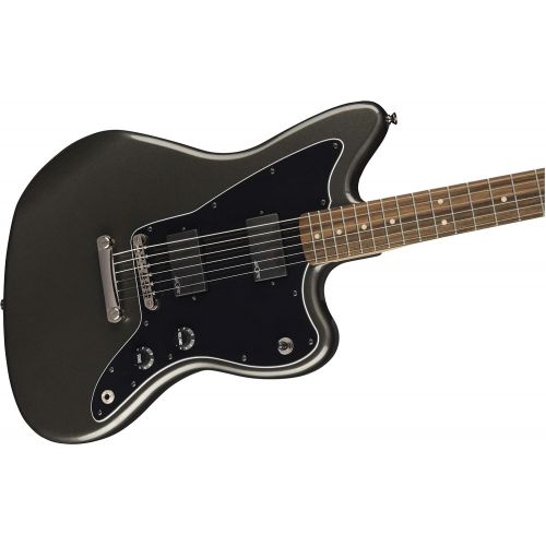  Squier by Fender Contemporary Active Jazzmaster HH ST, Laurel Fingerboard, Graphite Metallic