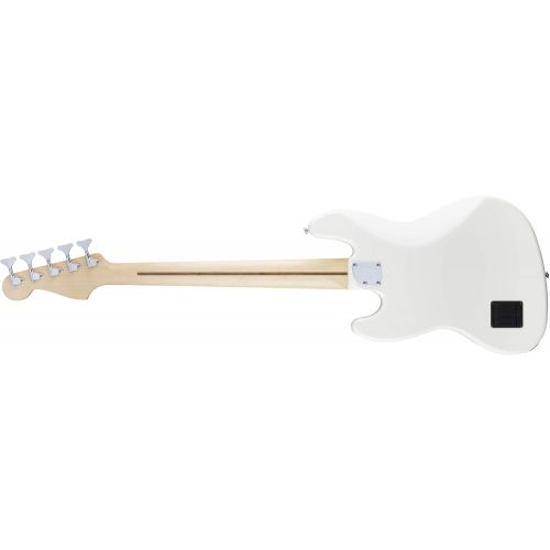  Fender Deluxe Active Jazz Bass V - Pau Ferro Fingerboard - Olympic White