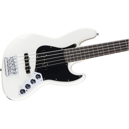  Fender Deluxe Active Jazz Bass V - Pau Ferro Fingerboard - Olympic White