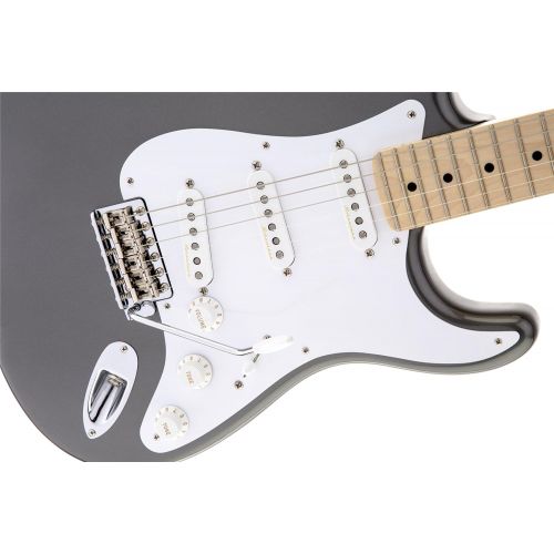  Fender Eric Clapton Stratocaster Electric Guitar, Pewter, Maple Fretboard