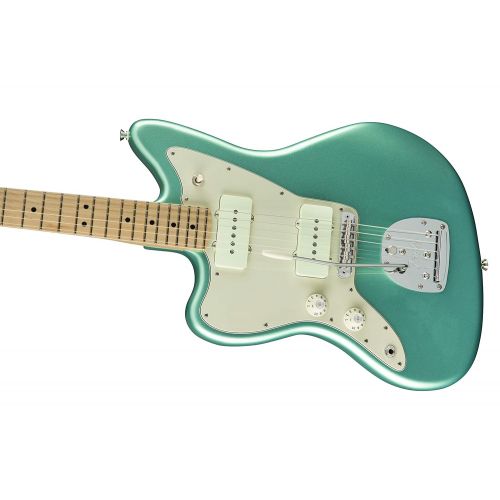  Fender American Professional Jazzmaster Left-Handed - Mystic Seafoam with Maple Fingerboard